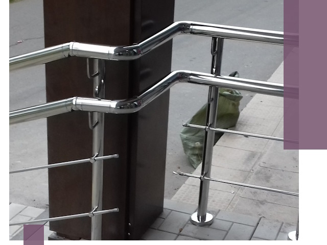 Монтаж поручней из нержавеющей стали в Североуральске качественно и быстро